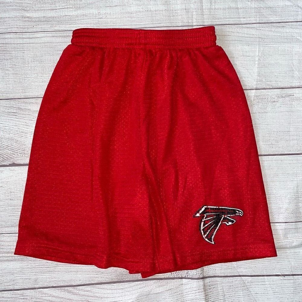 Badger Atlanta Falcons Youth medium athletic mesh shorts red